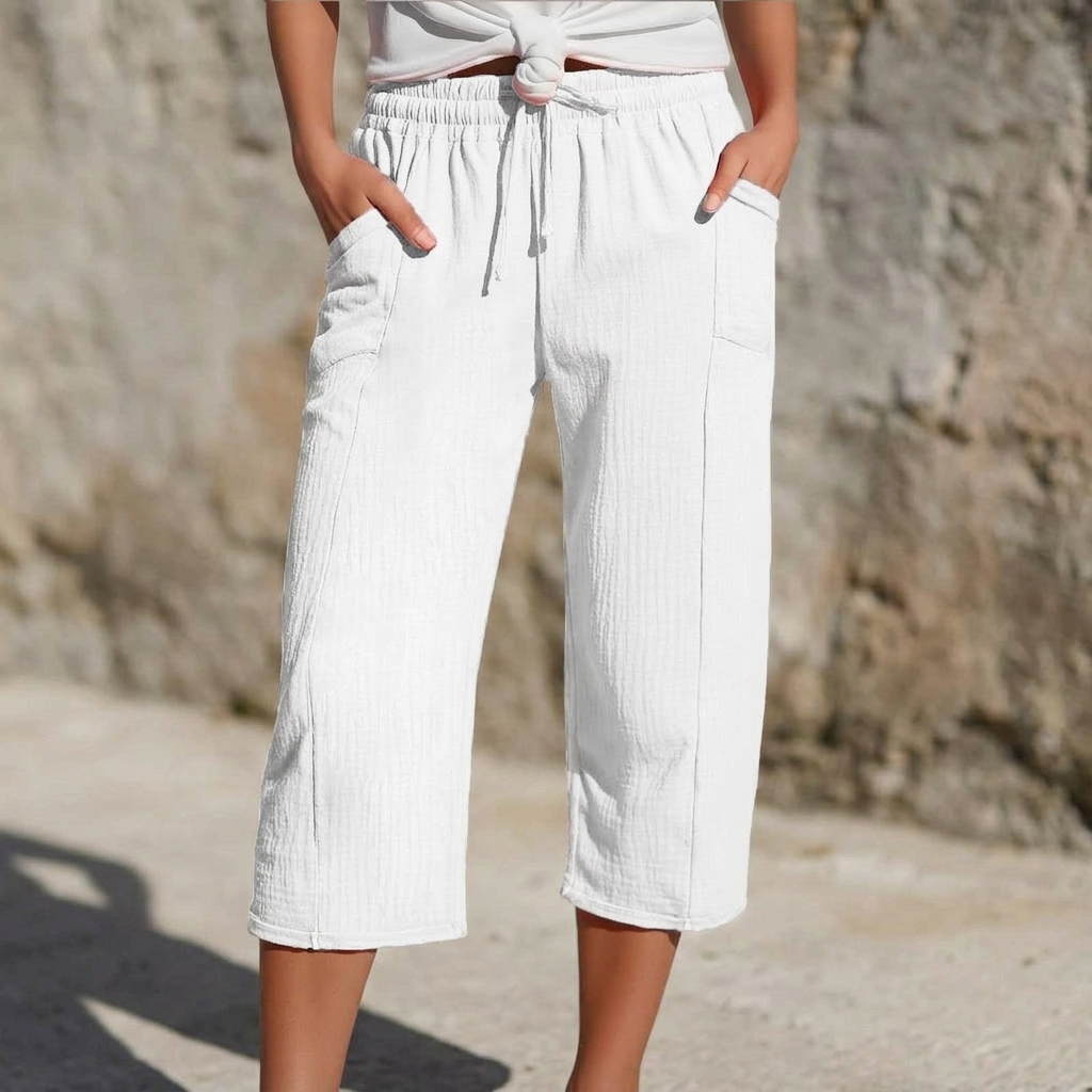 FAIRCOMBE RELAXED SUMMER TROUSERS