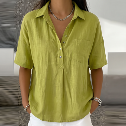 PERRINBY RELAXED SUMMER BLOUSE