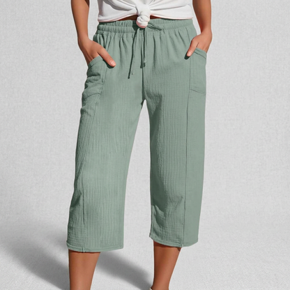 FAIRCOMBE RELAXED SUMMER TROUSERS