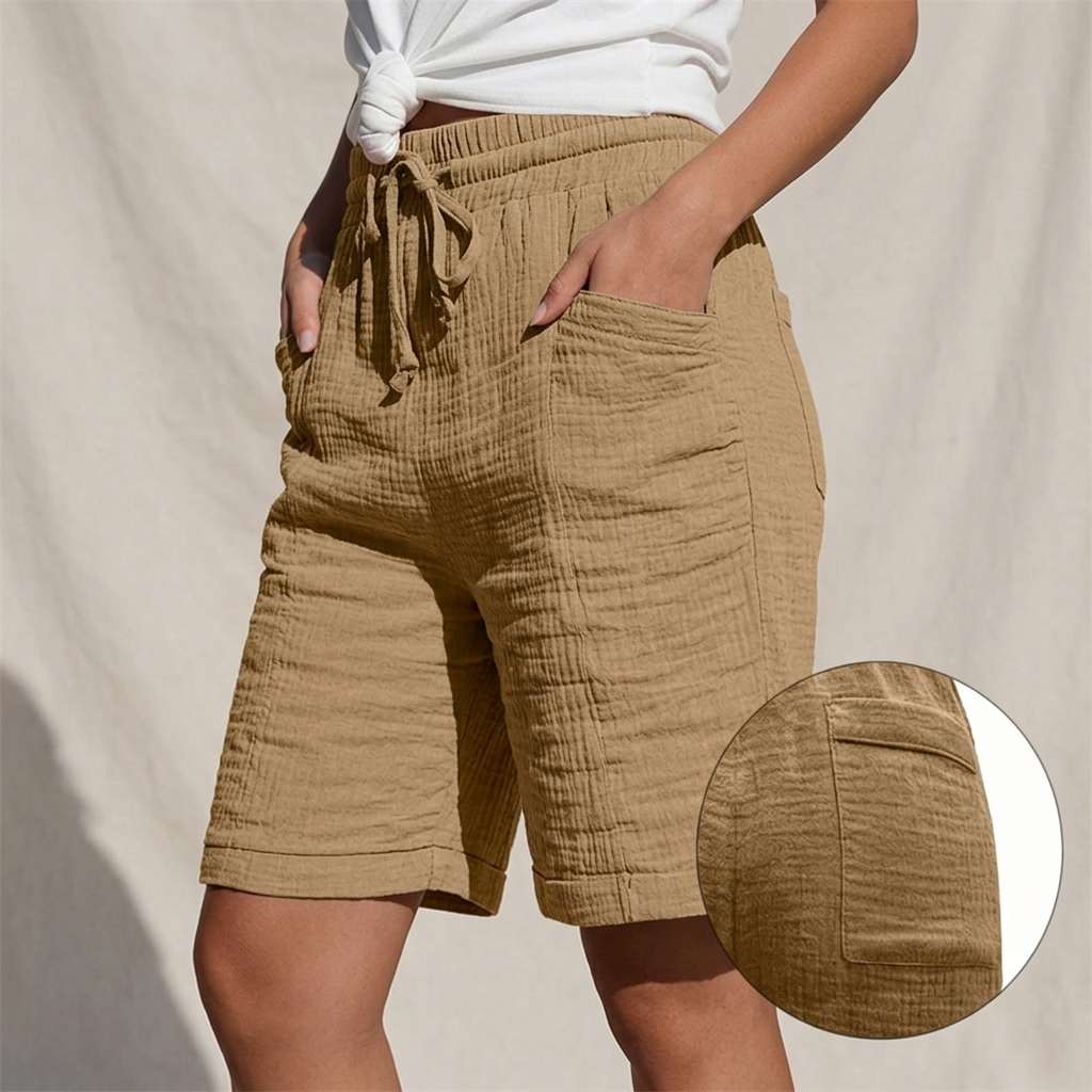 BRIARTON TEXTURED BERMUDA SHORTS