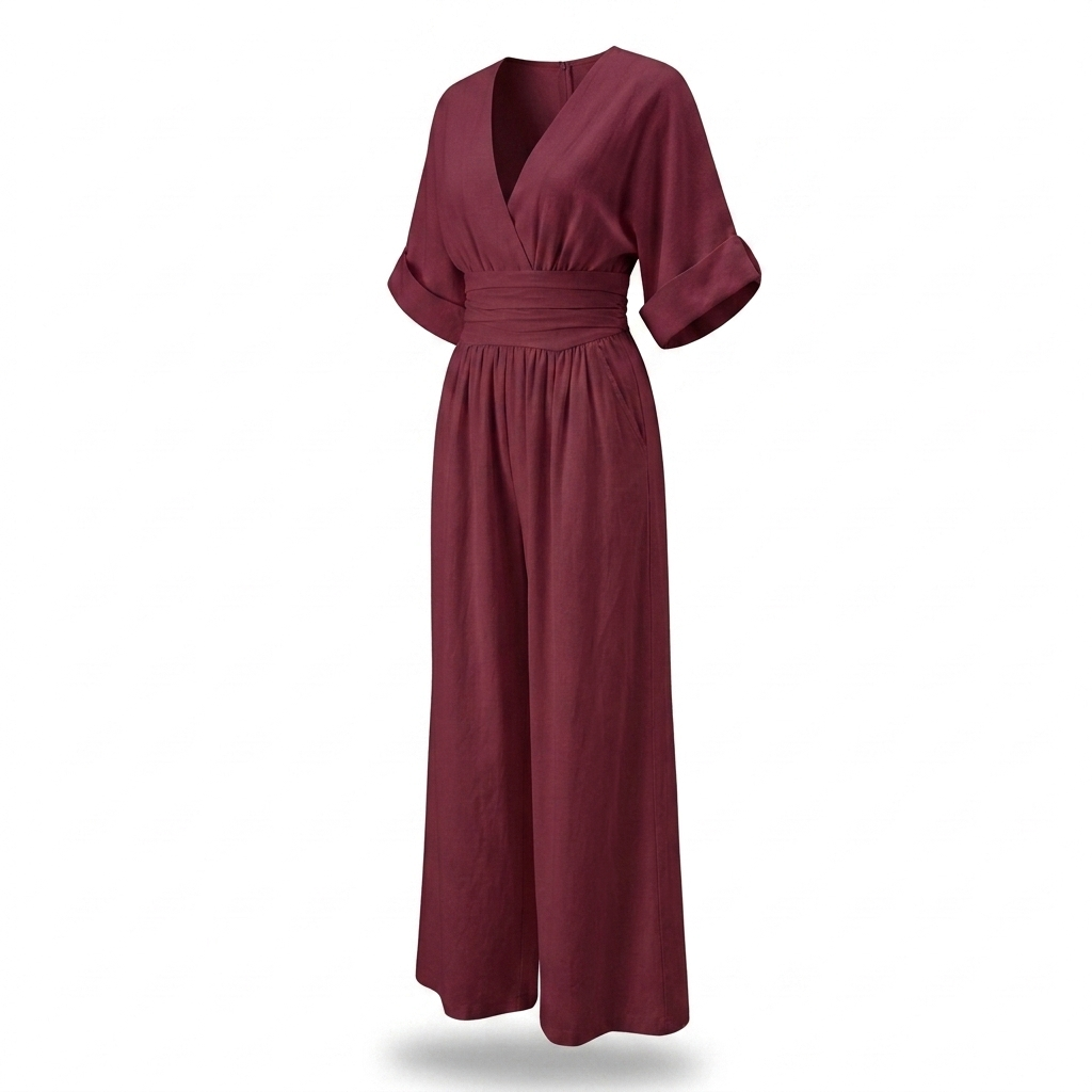 WINBOURNE FLOWING WIDE-LEG JUMPSUIT