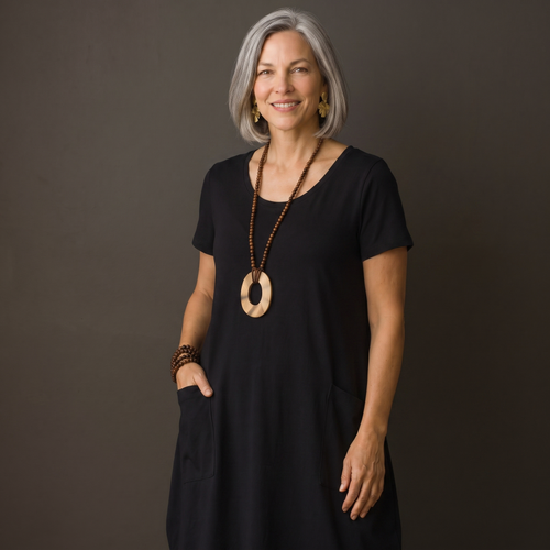 FAIRLEIGH SOFT-FLOW DAY DRESS