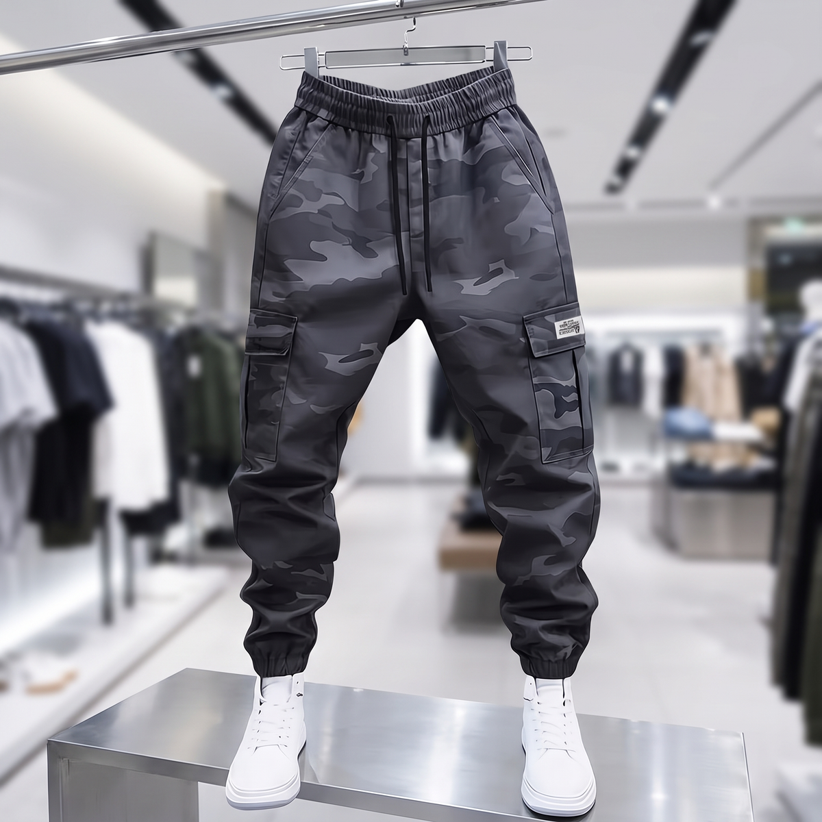 STORMWICK CAMO CARGO JOGGERS