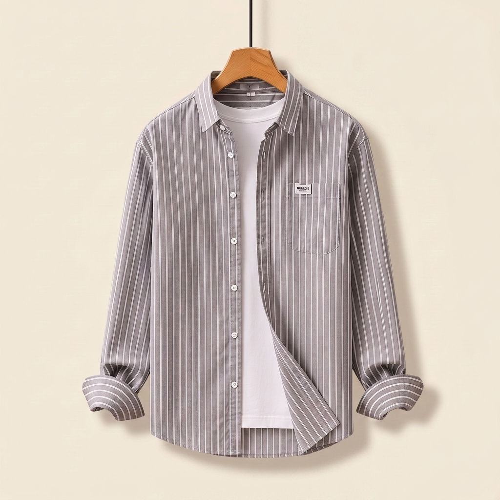 WHITLOCK STRIPED COTTON SHIRT