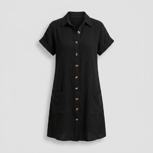 AVENLEIGH BUTTONED SHIRT DRESS