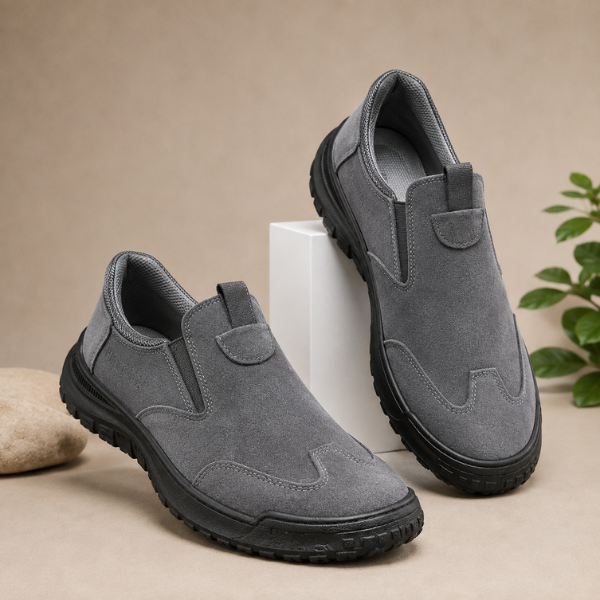 CUSHIONED WALKING SLIP-ONS