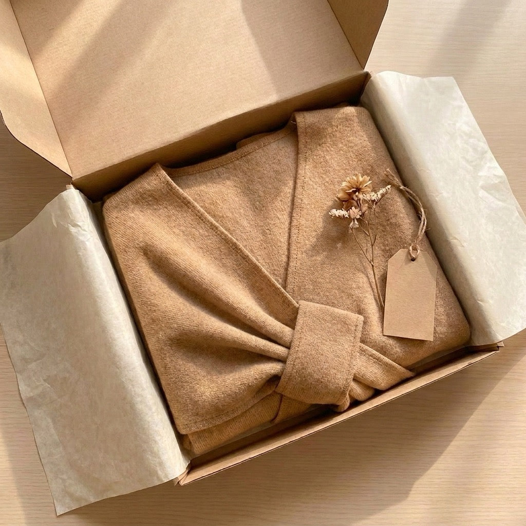 SOFT TOUCH BELTED KNIT CARDIGAN