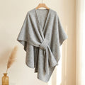 SOFT TOUCH BELTED KNIT CARDIGAN