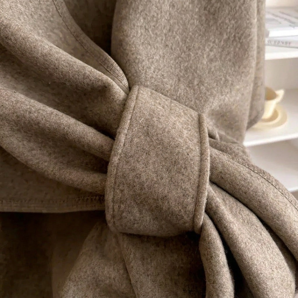 SOFT TOUCH BELTED KNIT CARDIGAN