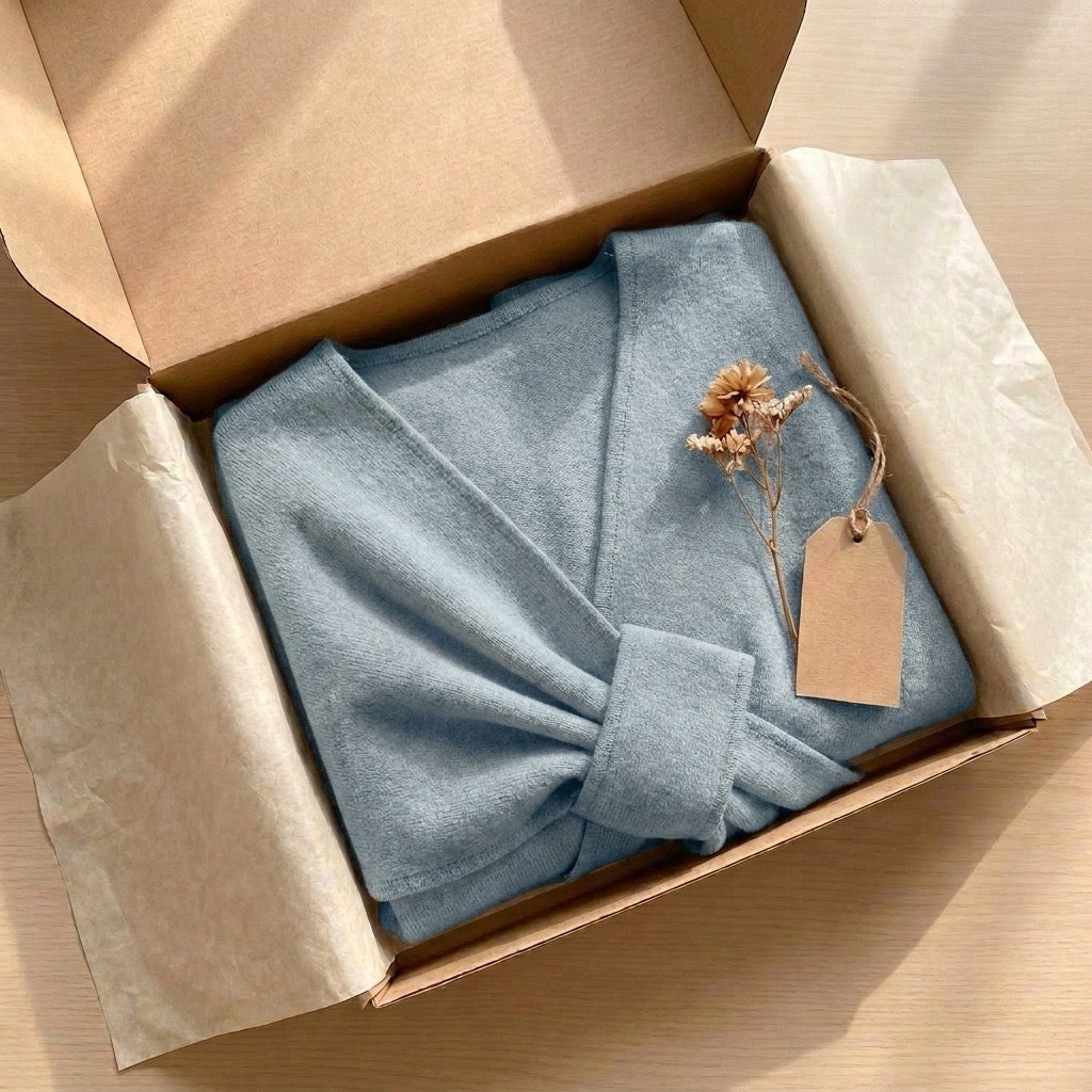 SOFT TOUCH BELTED KNIT CARDIGAN