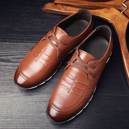 PETERSEN LEATHER TRAINERS