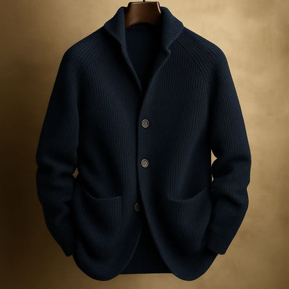 ALDRIC RIBBED CARDIGAN