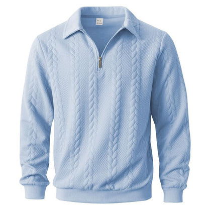 MARION ELEGANT ZIP POLO