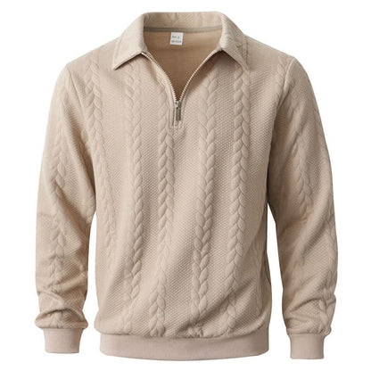 MARION ELEGANT ZIP POLO