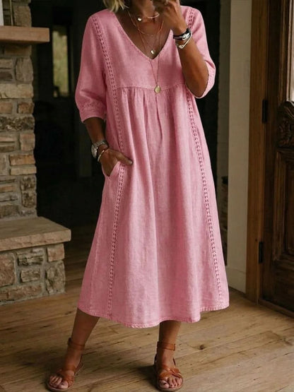FLORA CASUAL LACE DRESS