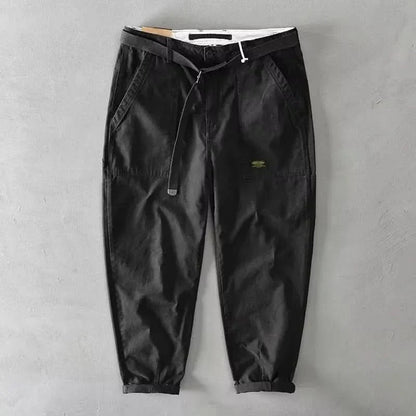 ASHBOURNE RETRO COTTON PANTS