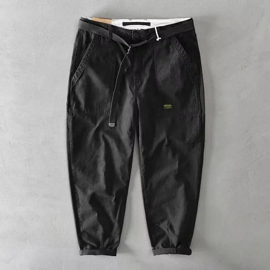 ASHBOURNE RETRO COTTON PANTS