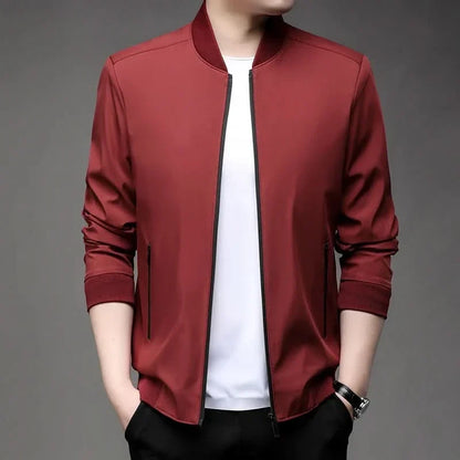 HUDSON STAND-COLLAR BLAZER