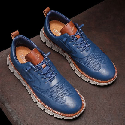 CALDWELL LEATHER TRAINERS
