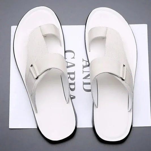 CALLEN LEATHER SANDALS