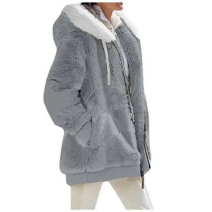 AMARA COSY HOODED JACKET
