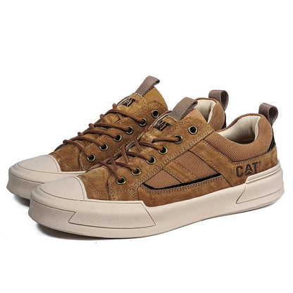 METROSTRIDE LEATHER TRAINERS
