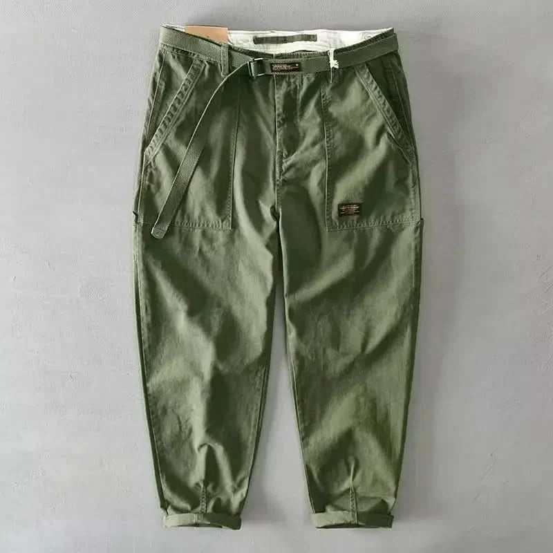 ASHBOURNE RETRO COTTON PANTS