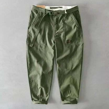 ASHBOURNE RETRO COTTON PANTS