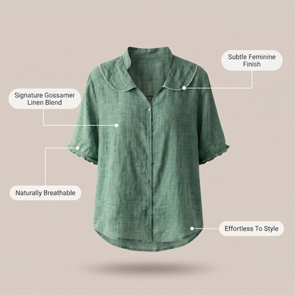 ADÈLE LINEN BLOUSE