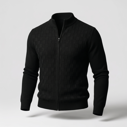 ALDRIC ZIP CARDIGAN