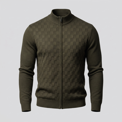 ALDRIC ZIP CARDIGAN