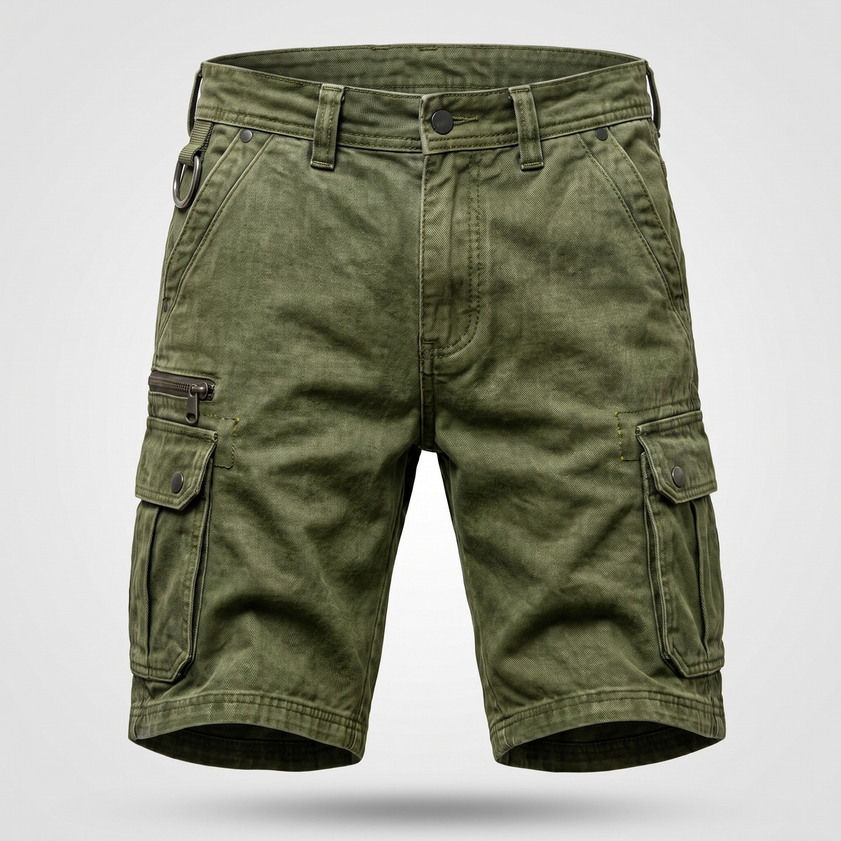 BRAMSHAW POCKET DENIM SHORTS