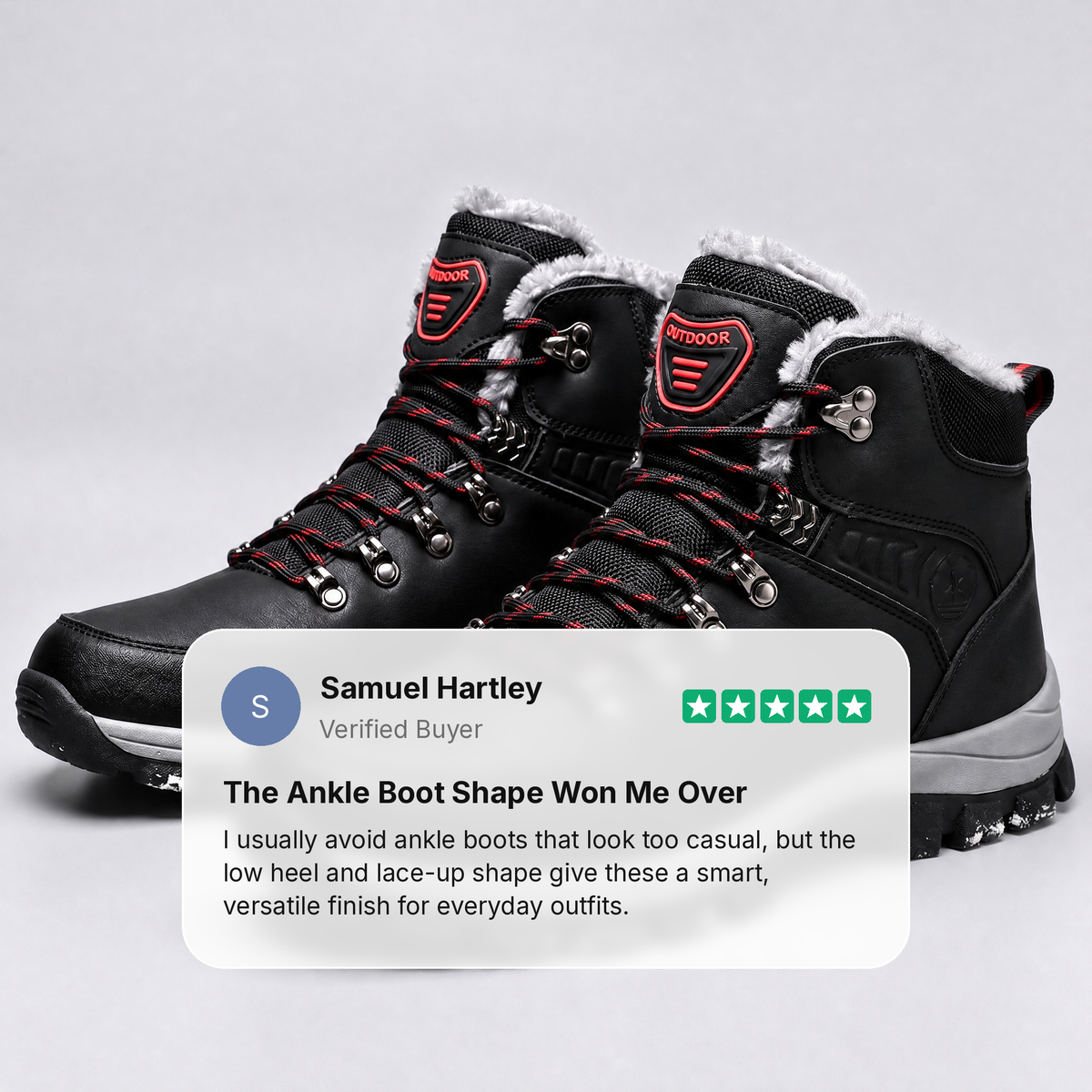 WINTERGUARD WATERPROOF HIKING BOOTS