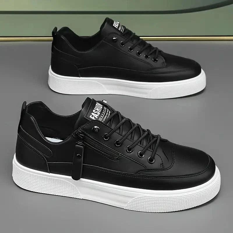 SORRENTO LEATHER TRAINERS