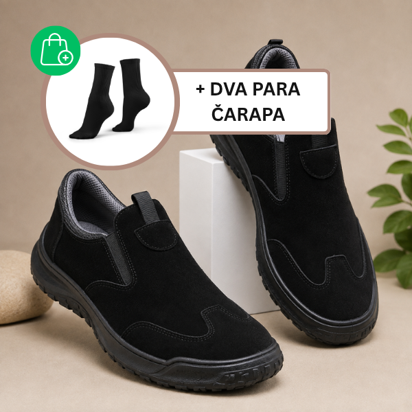 CUSHIONED WALKING SLIP-ONS