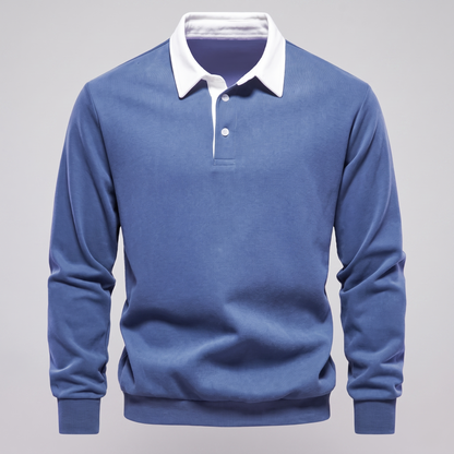 ELLISON POLO SWEATER