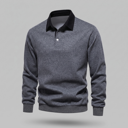 ELLISON POLO SWEATER