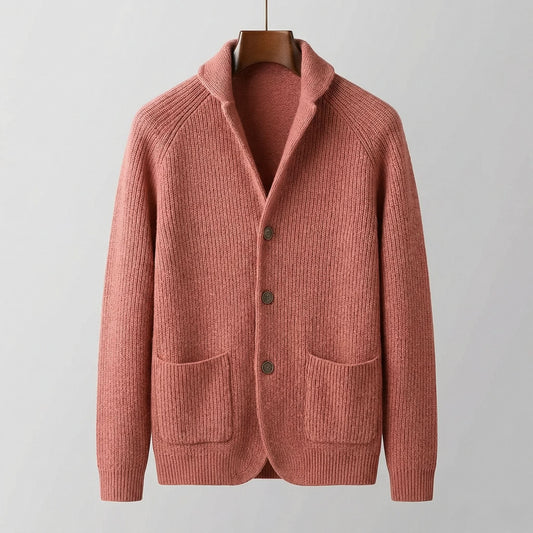 ALDRIC RIBBED CARDIGAN