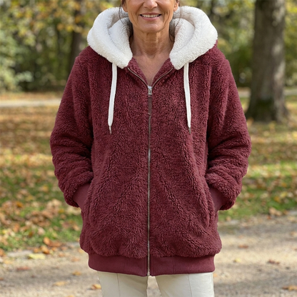 AMARA COSY HOODED JACKET