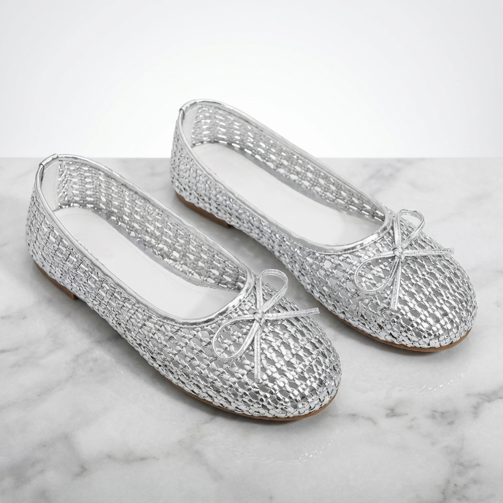 AURELIA SILVER COMFORT SANDALS