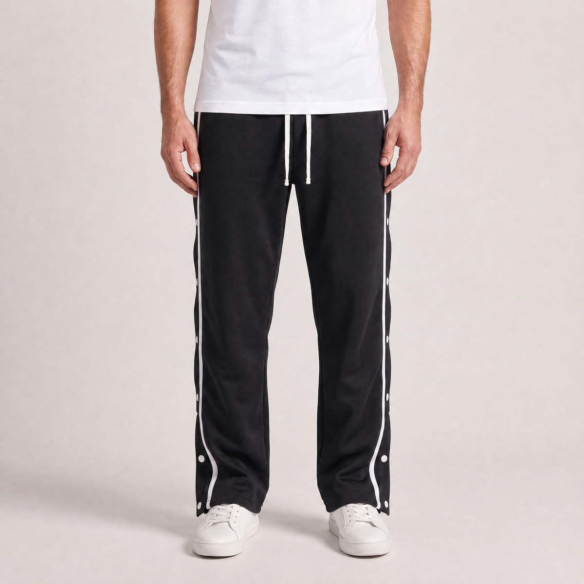 KINGSBURY WIDE-LEG STREET TROUSERS