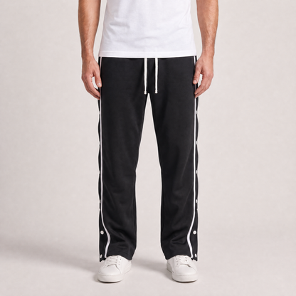 KINGSBURY WIDE-LEG STREET TROUSERS