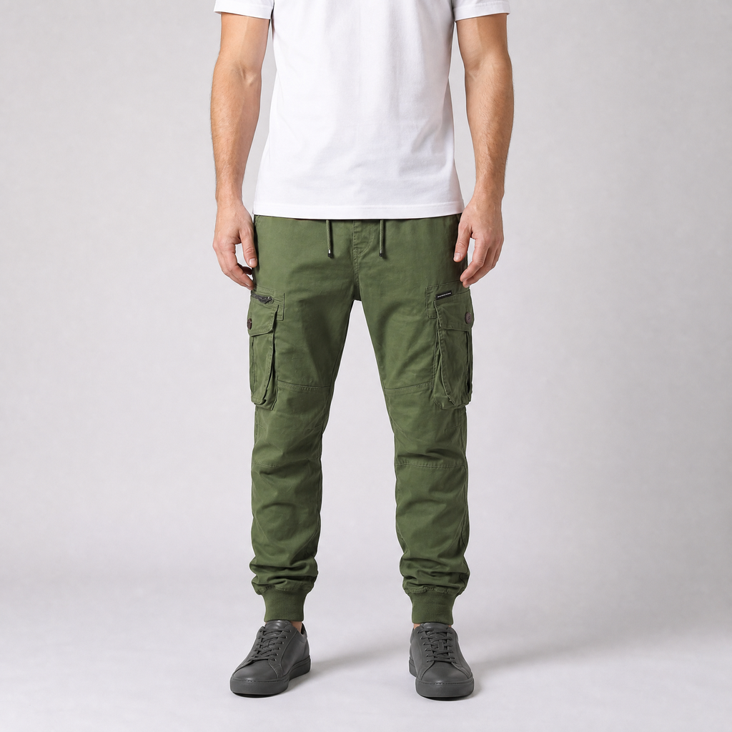 RIVINGTON UTILITY CARGO TROUSERS