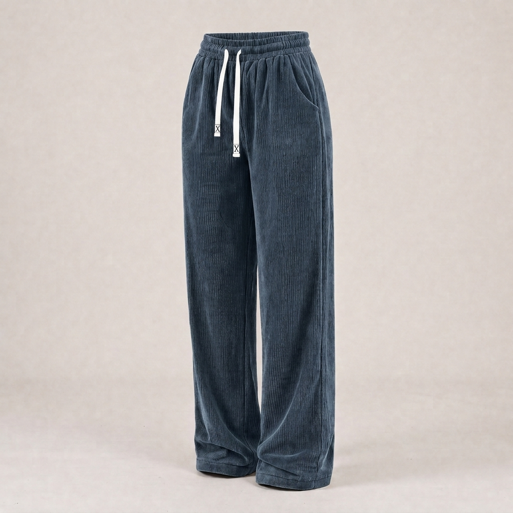 ELEGANT CORDUROY WALKING TROUSERS
