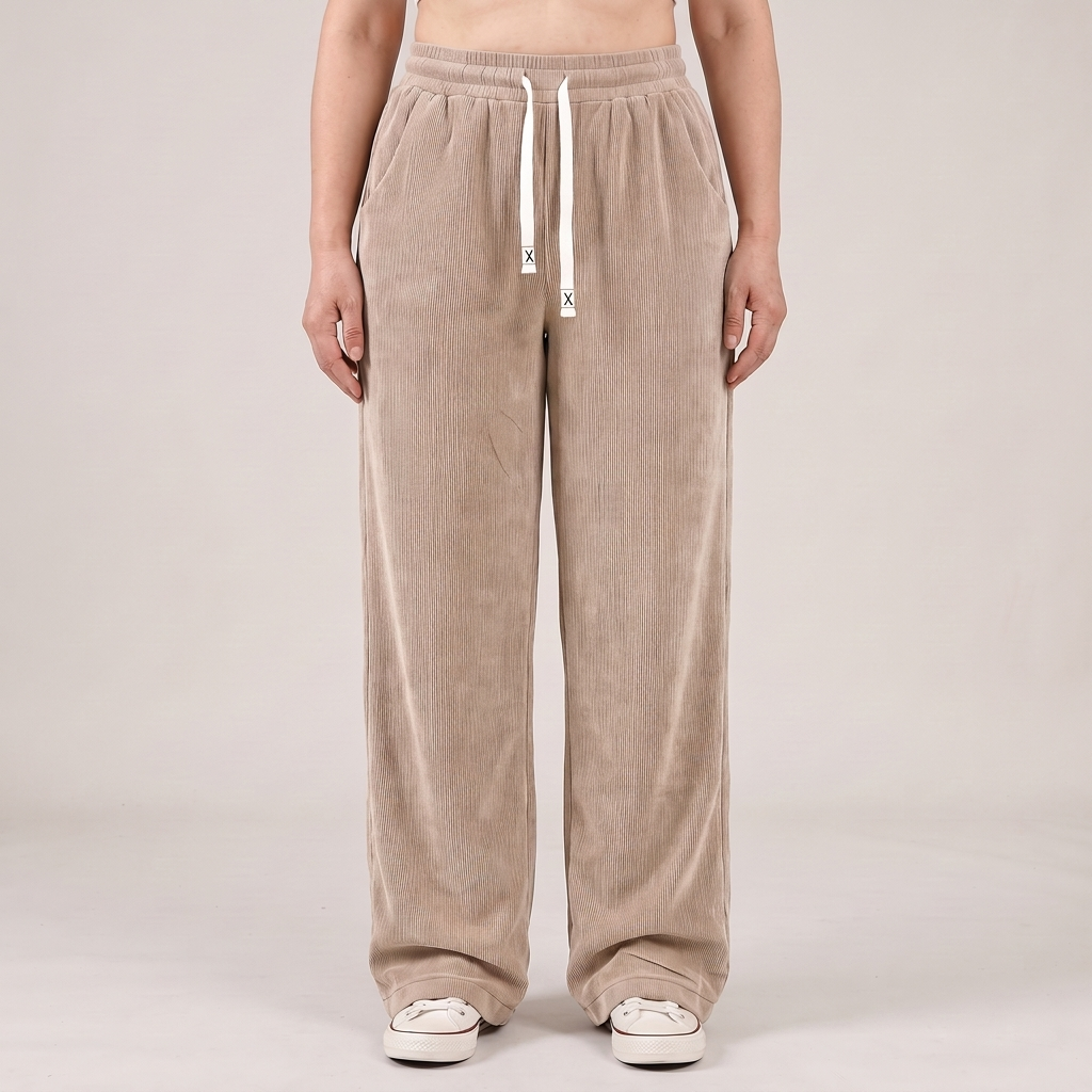 ELEGANT CORDUROY WALKING TROUSERS