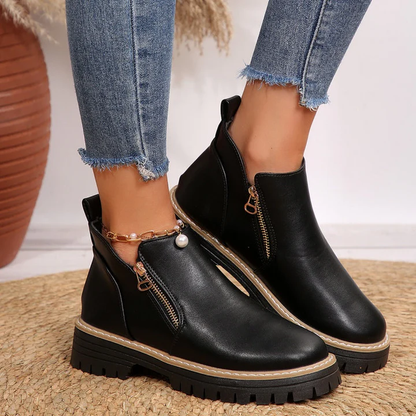 ZERINA COMFORT LEATHER BOOTS