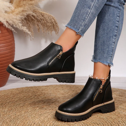 ZERINA COMFORT LEATHER BOOTS