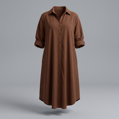 IVY BUTTON DRESS