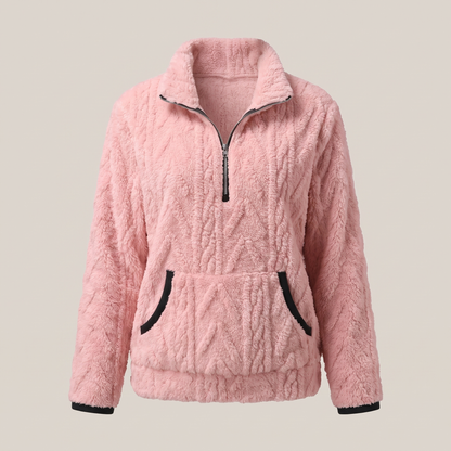 KELORA QUARTER-ZIP SWEATER