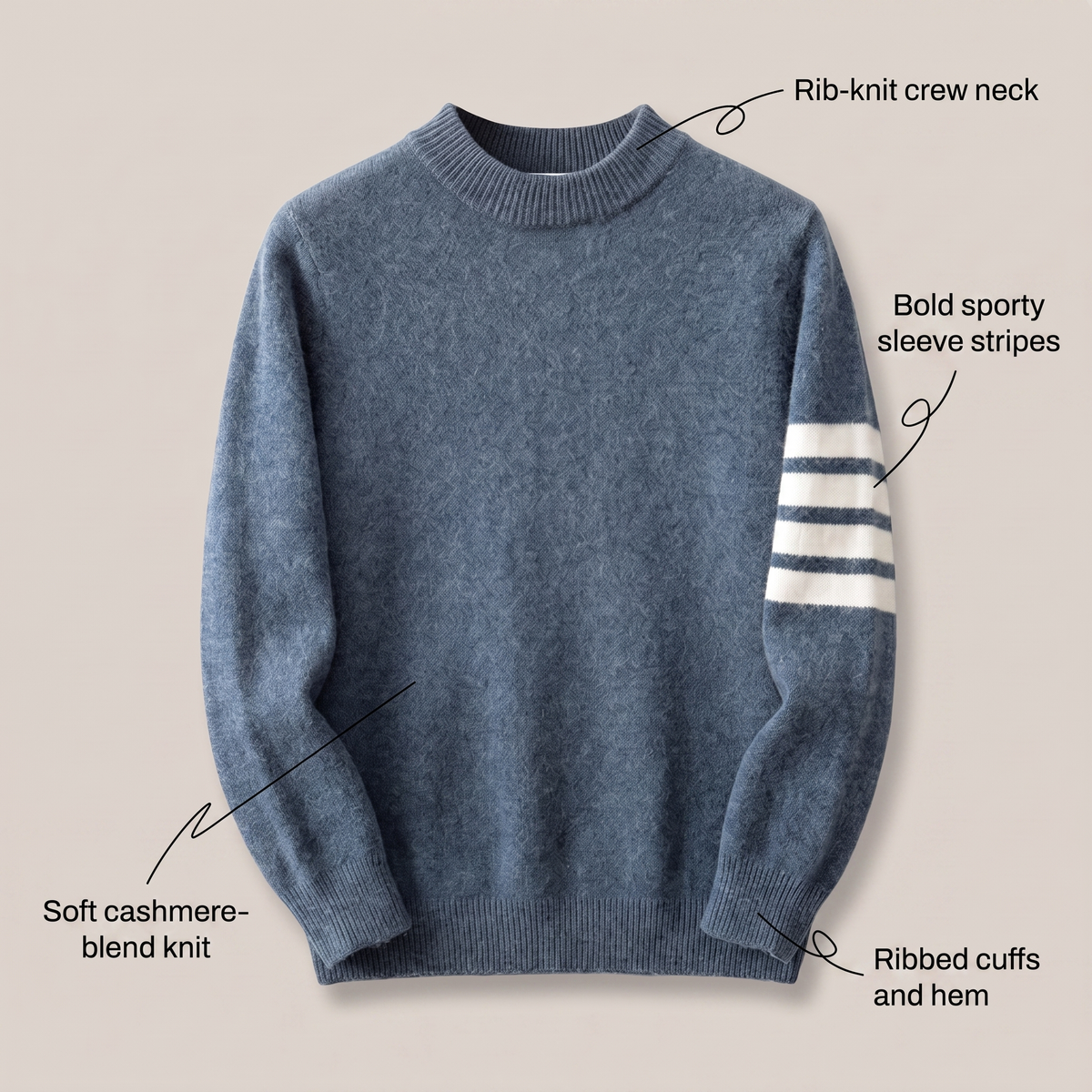 LUNERO CASHMERE SWEATER